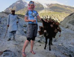Hannah MacDonald - the first woman to cycle Shimshal to Passu